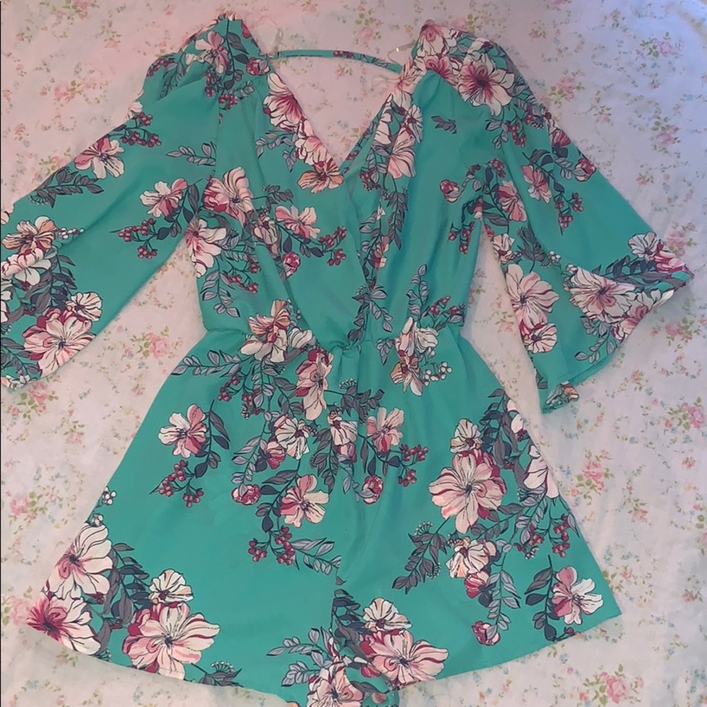 Floral romper
